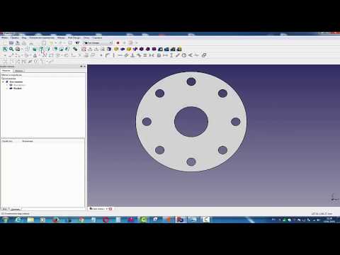 Видео: FreeCad lesson 04 простая шестерня