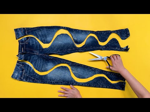 Видео: [DIY] Вам интересно, как изменятся джинсы через 30 лет? Тогда посмотрим.