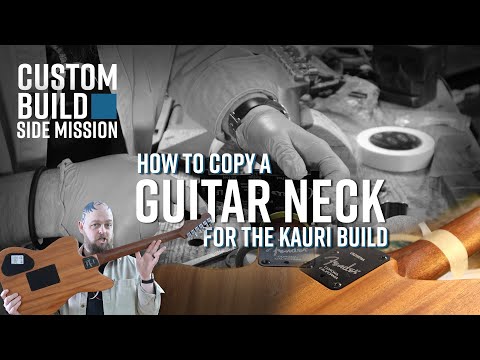 Видео: Эпизод 10.1. Различные способы скопировать профиль грифа гитары? — Изготовление гитары из древеси...