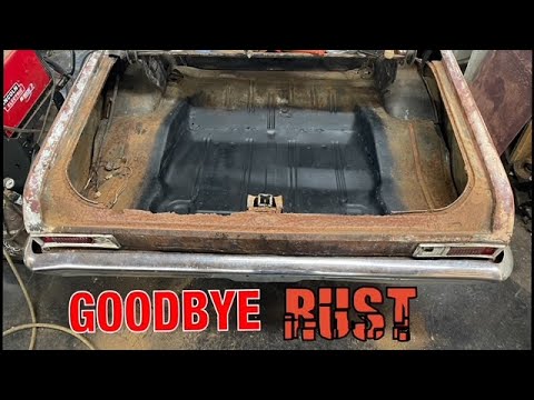 Видео: Накладка на пол багажника Chevrolet Nova 1969 года