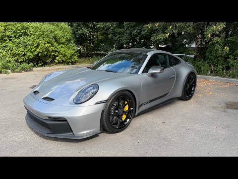 Видео: Porsche 911 GT3, 4.0 - 510лс, 2023г, цена 30.000.000 рублей.