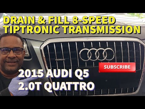 Видео: AUDI Q5 2011–2017 гг. (2,0 л TFSI I4) с функцией слива и мини-промывки трансмиссии, 8-ступенчатая...