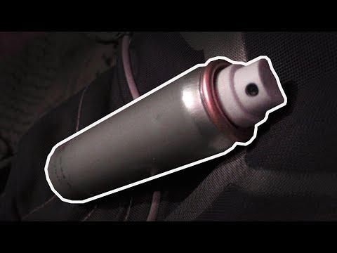 Видео: Ништяк# Самодельный балончик с краской для граффити (Перезаправка балонов)