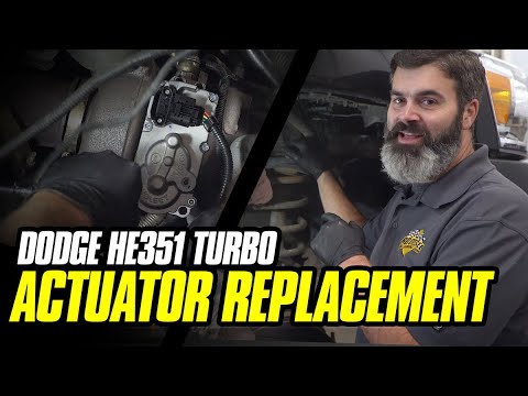 Видео: Как заменить актуатор турбонаддува | Установка турбонаддува 6.7 л