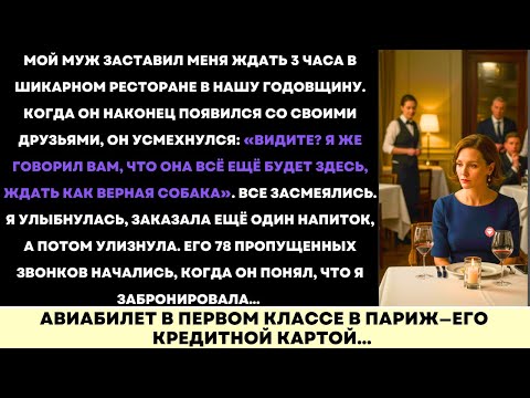Видео: Он Унижал Меня В Нашу Годовщину — Так Что Я Полетела В Париж Первым Классом На Его Карте!