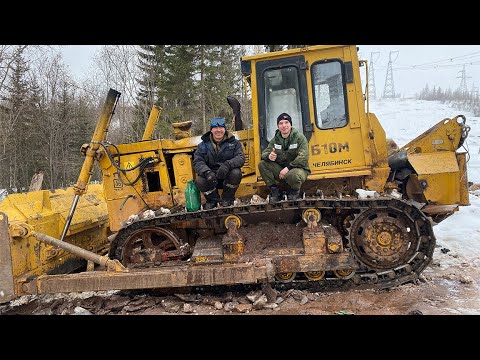 Видео: Бульдозер Б10 сборка бортовой ремонт