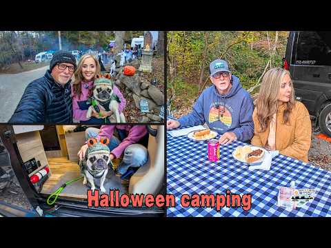Видео: 👻 Жутковатое веселье в Смоки-Маунтинс! | Кемпинг на Хэллоуин в Гатлинбурге 🏕️