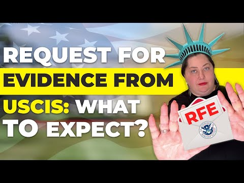 Видео: Запрос на предоставление доказательств (RFE) от USCIS: чего ожидать?