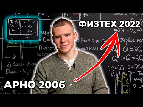 Видео: Внезапно задачу с МЕЖНАРА дали ВСЕМ на Физтехе 2022! Давление в поршне с перегородкой, Смена Карно