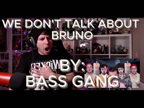 Видео: ЧТО??????!!!!!!!!! Слепая реакция на Bass Gang - We Don't Talk About Bruno