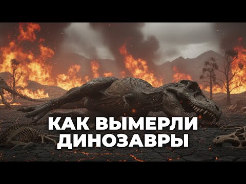 Видео: Как и почему вымерли динозавры за один день / страшная катастрофа мелового периода