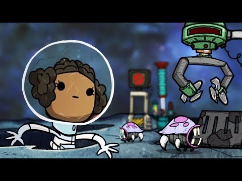 Видео: БАЗА НА ПОВЕРХНОСТИ в Oxygen Not Included
