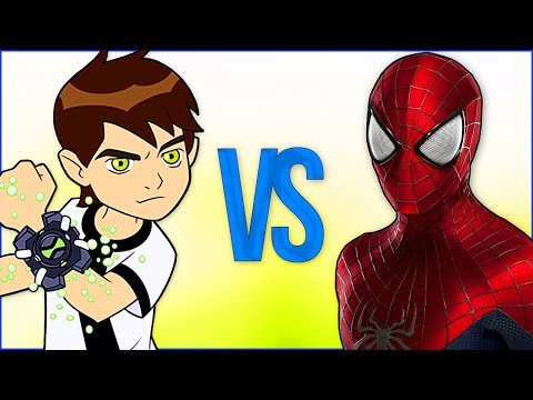 Видео: БЕН 10 VS ЧЕЛОВЕК ПАУК | СУПЕР РЭП БИТВА | Ben 10 Ten ПРОТИВ Spiderman movie