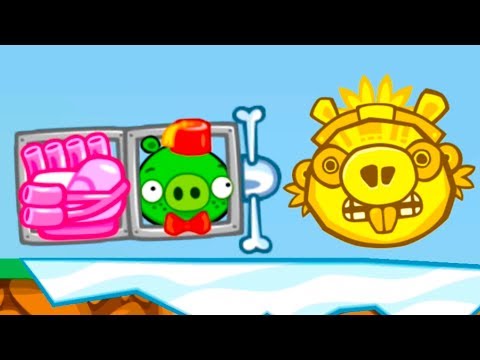 Видео: МАШИНКИ и ПРИКЛЮЧЕНИЕ СВИНОК в игре Bad Piggies #28 Кид делает невероятные вещи на МК