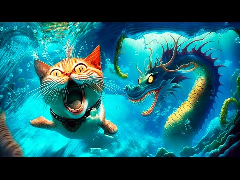 Видео: ЭТО ЖЕ ДРАКОН! ► Cat Goes Fishing |10|