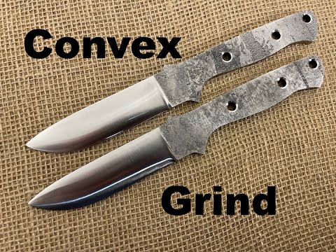 Видео: Ножи Convex Grind сталь кованая 9ХФ