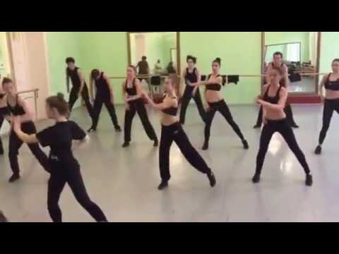 Видео: Современный джаз танец. Открытый урок. (часть 3)
