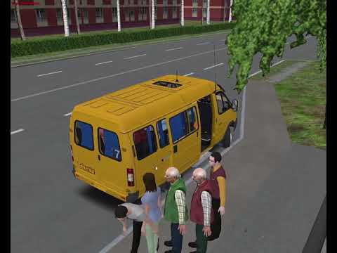 Видео: Карта Новосибирск. Маршрут 7. GAZ Mafia