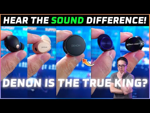 Видео: Настоящий КОРОЛЬ?! 👑 Обзор Denon PerL Pro (в сравнении с Technics, Sony, Jabra, Devialet, B&W)