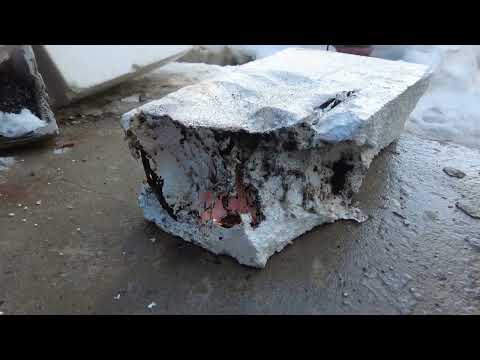 Видео: Причины пожаров на фасадах домов. Как горят ППС16ф, ЭППС, клей-пена KNAUF. Тесты на стройке