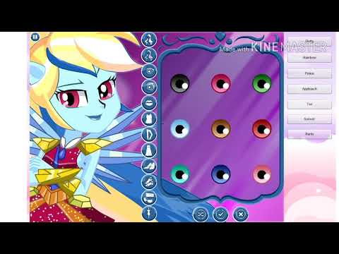 Видео: Эквестрия Гёрлз одевалки