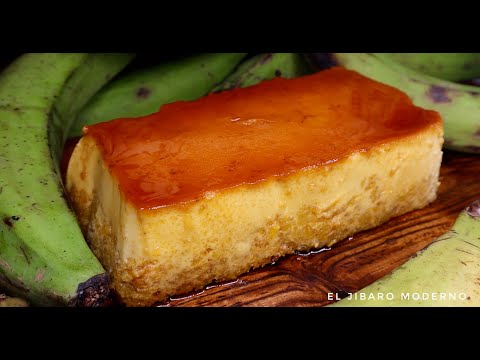 Видео: Зеленый банановый флан