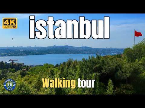 Видео: Пешая экскурсия по Босфору в Стамбуле в разрешении 4K — исследование парка Улус и потрясающего