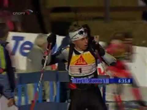 Видео: биатлон чемпионат Европы 2008 (Нове место) эстафета мужчины