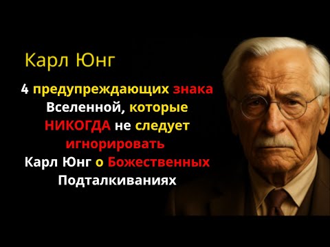Видео: 4 предупреждающих знака Вселенной, которые НИКОГДА не следует игнорировать | Карл Юнг