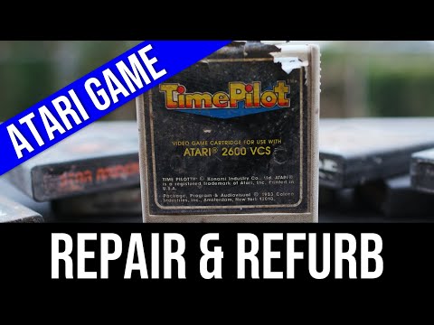 Видео: РЕМОНТ СТАРЫХ ВИДЕОИГР ATARI