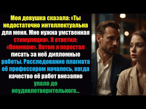Видео: Моя девушка сказала: «Ты недостаточно интеллектуален для меня. Мне нужна умственная стимуляция».