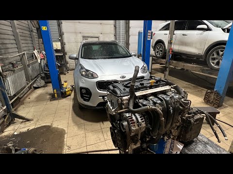 Видео: Kia Sportage 4. Не вовремя вырезанный катализатор = капиталка!