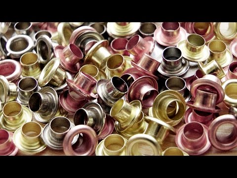 Видео: Делаем штамп для установки люверсов за 5 минут