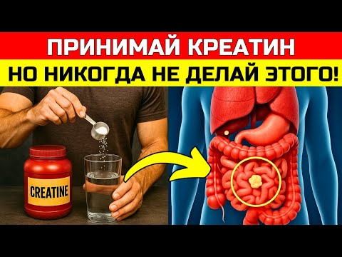 Видео: 10 Распространённых Ошибок Превращающих Креатин в Яд (Может Быть Смертельно Опасно)