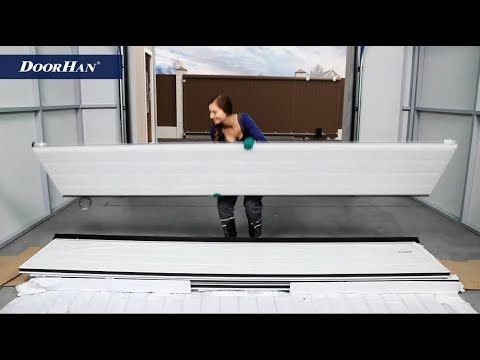 Видео: Монтаж самых легких ворот RSD01 LUX