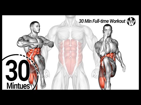 Видео: 30 минут! Упражнения для пресса стоя определенно дадут вам шесть кубиков пресса.