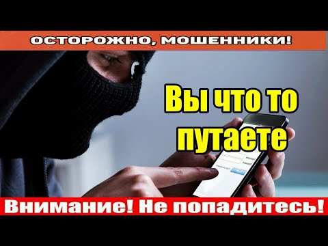 Видео: Звонят мошенники / Аферист уговаривает денег ему закинуть.