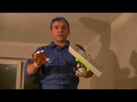 Видео: Шпатлевка потолка, некоторые моменты из опыта