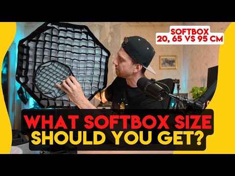 Видео: Какой размер софтбокса лучше всего подходит для Zhiyun Molus X100 Pro? 20, 65, 95 и зонт