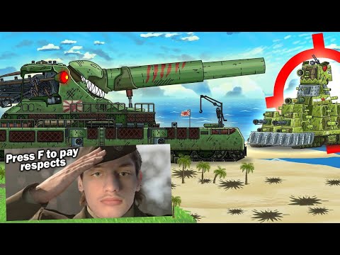 Видео: Японская ДОРА VS КВ-44! Он не выдержит выстрел! - Мультики про танки реакция на Gerand (геранд мульт