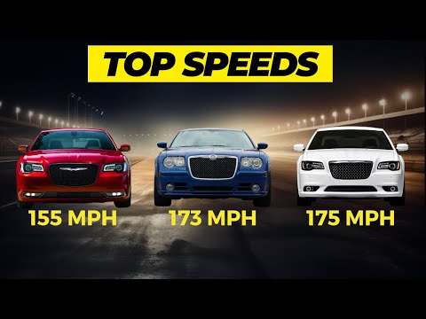 Видео: Насколько быстр Chrysler 300? — Видео максимальной скорости — показаны все двигатели (V6 2005–202...