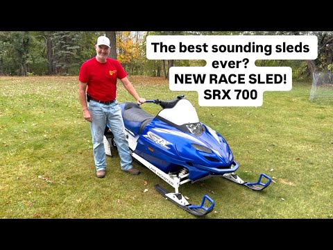 Видео: Yamaha SRX 700 2002 года! Новые гоночные сани! 120 миль в час — возможно ли это?