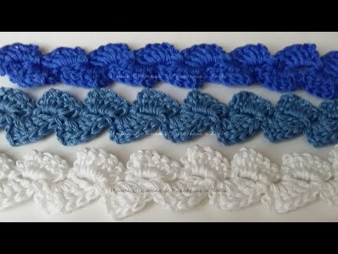 Видео: Удивительно красивое и очень простое в вязании ленточное кружево крючком
