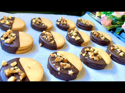 Видео: Печенье тает во рту! хорошо и легко, что вы будете делать каждый день!