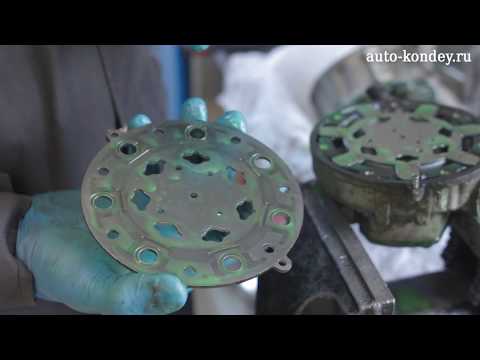 Видео: Ремонт компрессора кондиционера Nissan X-trail.