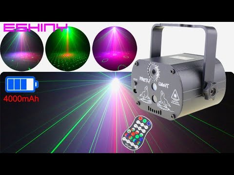 Видео: Лазерный проектор со встроенным аккумулятором ESHINY Z238 Laser projector with built-in battery