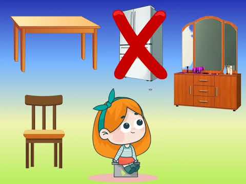 Видео: "Дім. Оселя. Меблі" заняття з розвитку мовлення/малювання для дітей середнього дошкільного віку