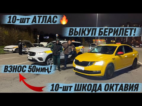 Видео: 10-шт ШКОДА ОКТАВИЯ 10-шт АТЛАС 🔥 #89919393193 ВЫКУП БЕРИЛЕТ! ВЗНОС 50миң! ТАКСИГЕ ДАЯР ✅