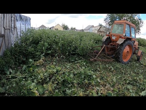 Видео: Косилка самодельная. Для Бурьянов и Сорняков.