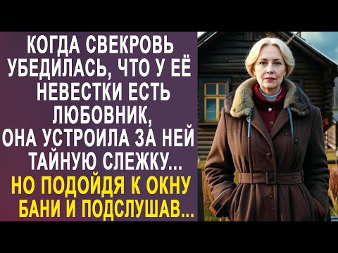 Видео: Когда свекровь убедилась, что у её невестки есть любовник, она устроила за ней тайную слежку...